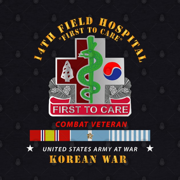 14th Field Hospital - Korean War w KOREA War SVC by twix123844